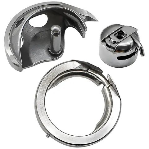 3 PCS/Set Bobbin Case & Shuttle Hook & Race Replacement Parts for Kenmore Brand 148 & 158 Series Sewing Machine Accessories