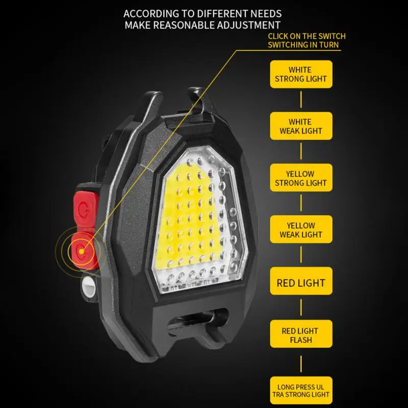 Cigarette Lighter Flashlight Tools And Gadgets Led Backpack Light Maintenance Work Light Emergency Broken Window Mini Key Light