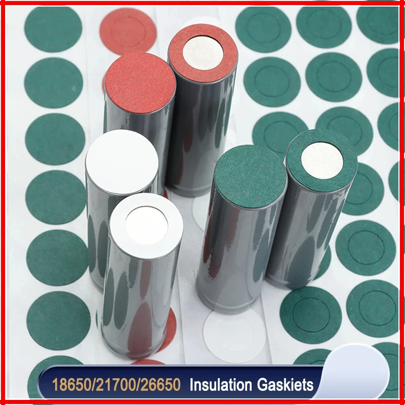 Insulation Gasket 18650 21700 26650 Li-ion Battery Pack Cell Barley Adhesive Paper Glue Fish Electrode Insulated Pads