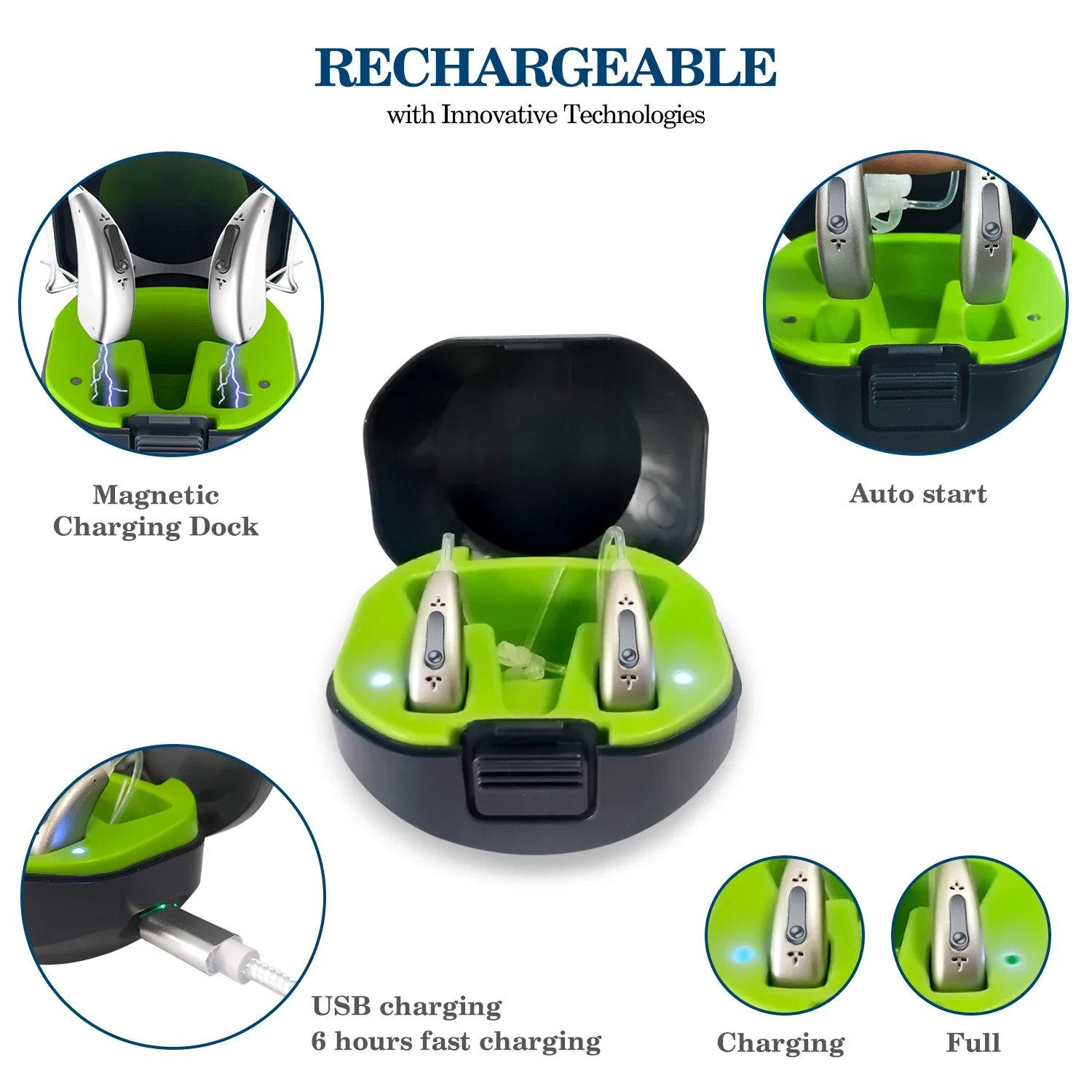 Mode d’emploi appareil auditif Audika Guide complet pour bien utiliser un aide-audition rechargeable mini BTE