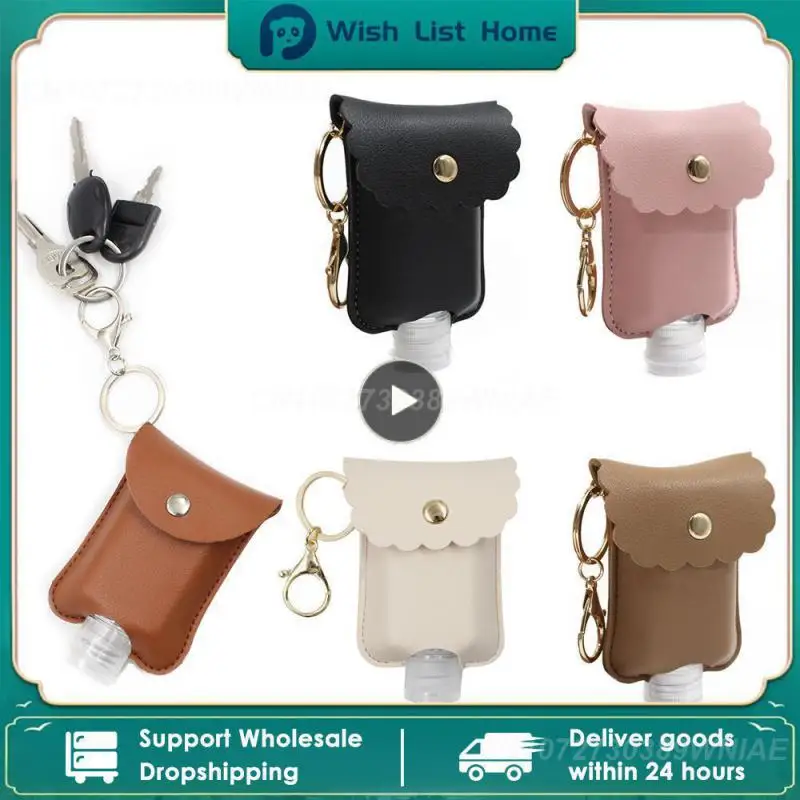 30 ml Tragbare Mini Leere Flasche Reise Nachfüllbare Flasche Silikon Schutzhülle Hand Sanitizer Sub Flasche Parfüm Halter