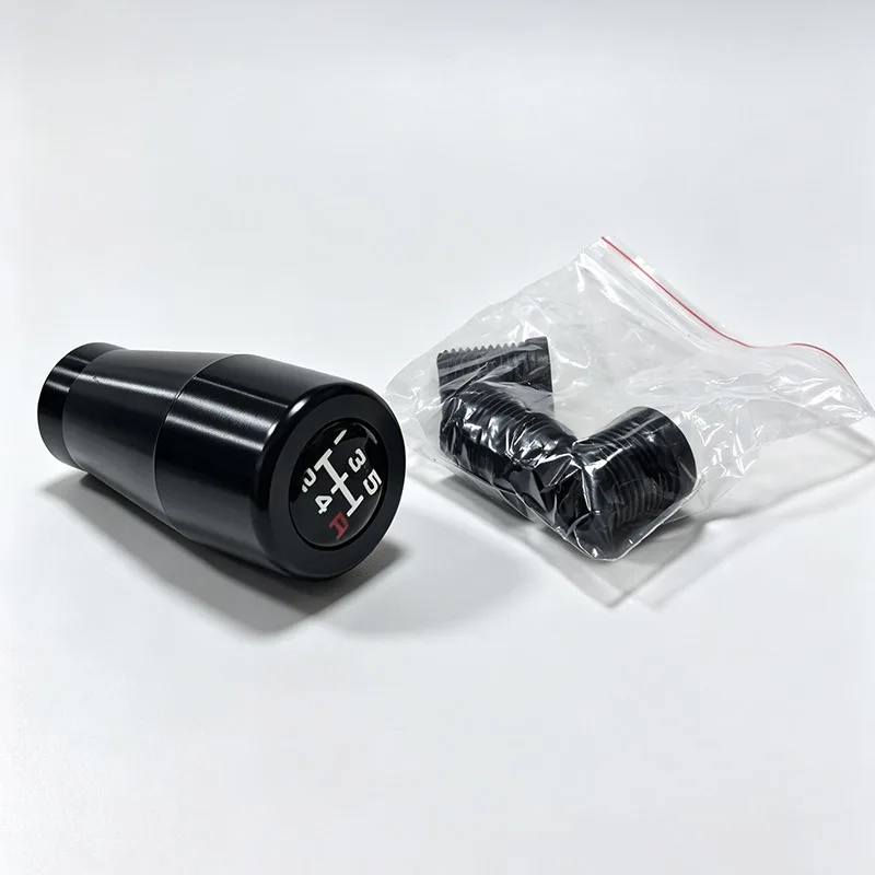 Universeller 5/6-Gang Schaltknauf aus Carbon-Schwarz für Rennwagen, Schalthebel-Kopf, Auto-Tuning-Zubehör – Detail 11