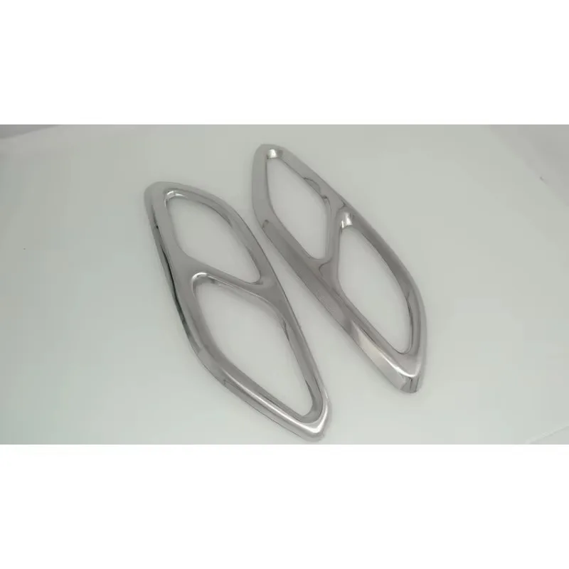 

Автомобильный глушитель Tiy, выхлопная труба, накладка на горло, накладка из нержавеющей стали, внешние аксессуары для Mercedes Benz CLA C118 W118 2020-20