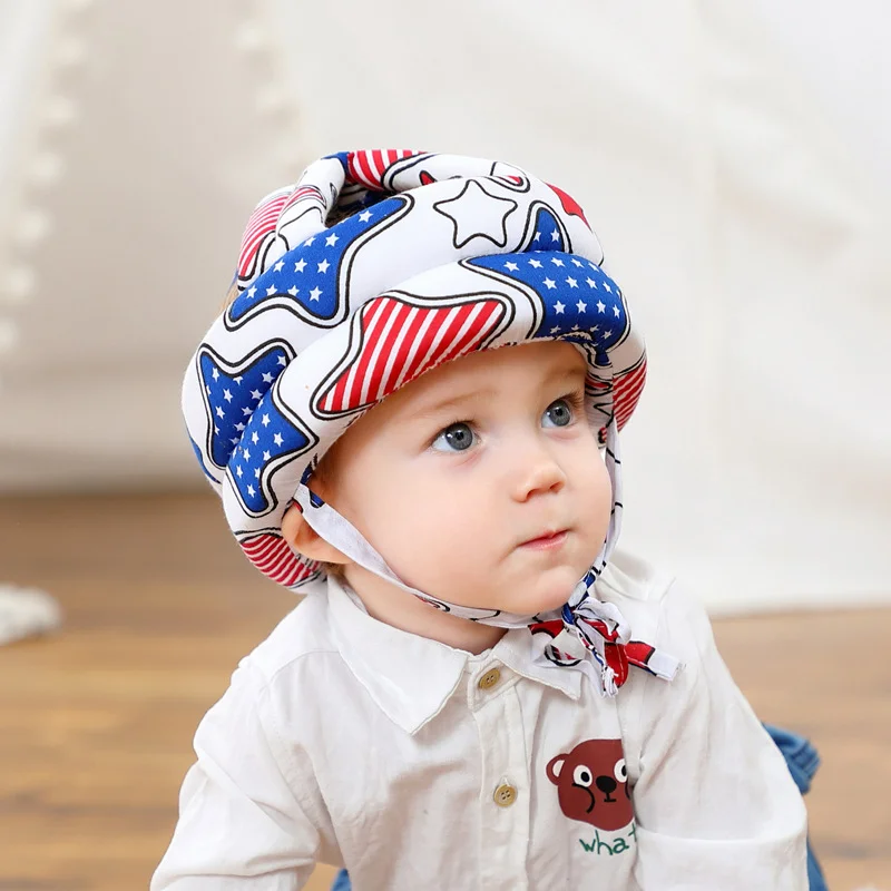 Casco de seguridad para bebé, protección para la cabeza, almohadilla anticaída para niños pequeños, aprender a caminar, gorra de choque