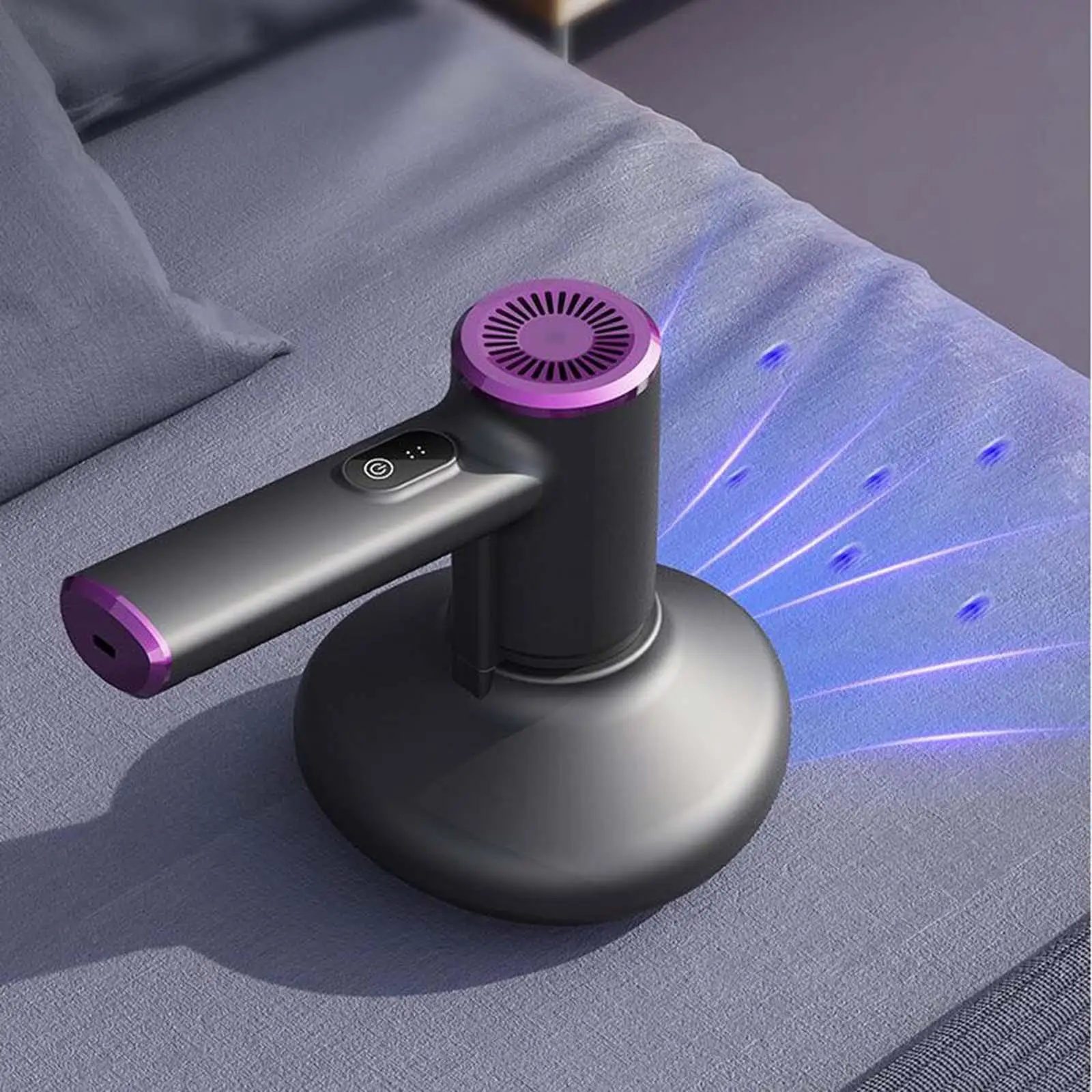 Penyedot debu efektif, penyedot debu tempat tidur genggam untuk kamar tidur, ruang tamu, rumah