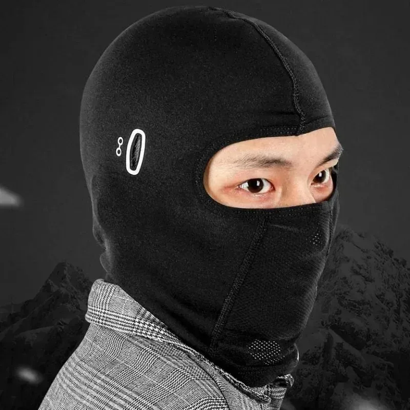 Cycling Windproof Full Face Mask Helmet Liner Motorcycle Balaclavas Outdoor Sports Headwear Men Women Face Cover Hat