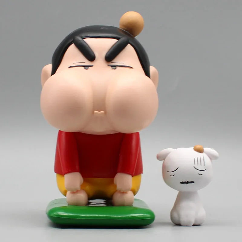 

Аниме Crayon Shin Chan 11,5 см, фигурка на коленях, модель Gk, статуя, коллекция, украшение для рабочего стола, игрушки, подарки