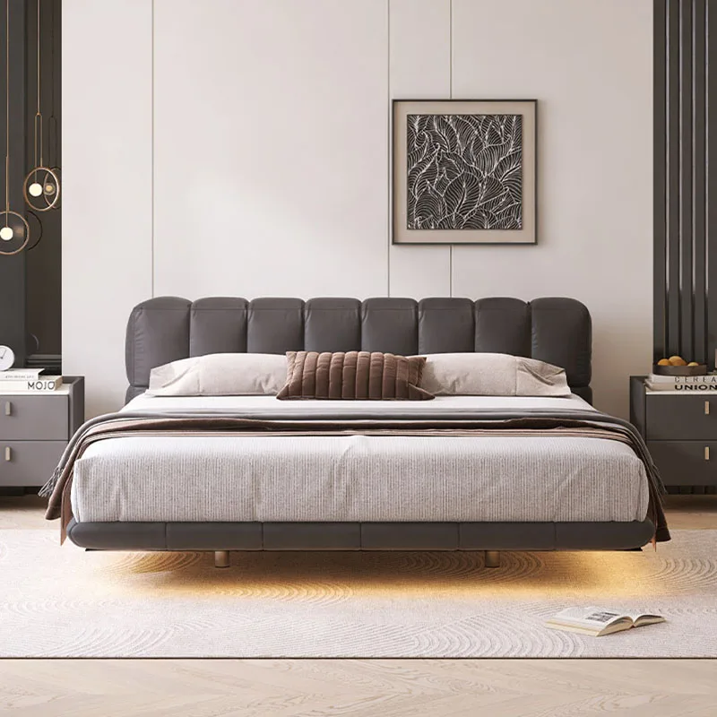 Sleeping Princess Bed Universal Safe European Unique Wooden Big Size Comfortable Bed Fashion Camas De Casal Postmodern Furniture