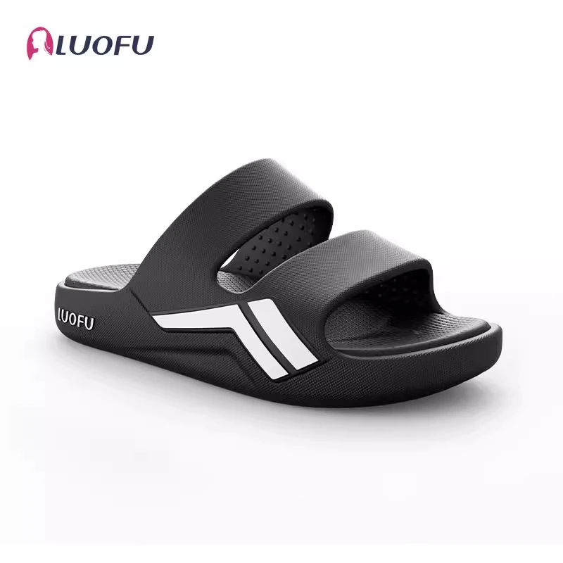 LUOFU Men's Outdoor Sports Slippers Summer Fashion Versatile Thick Sole Soft Sole Comfortable and Non slip Beach Sandals