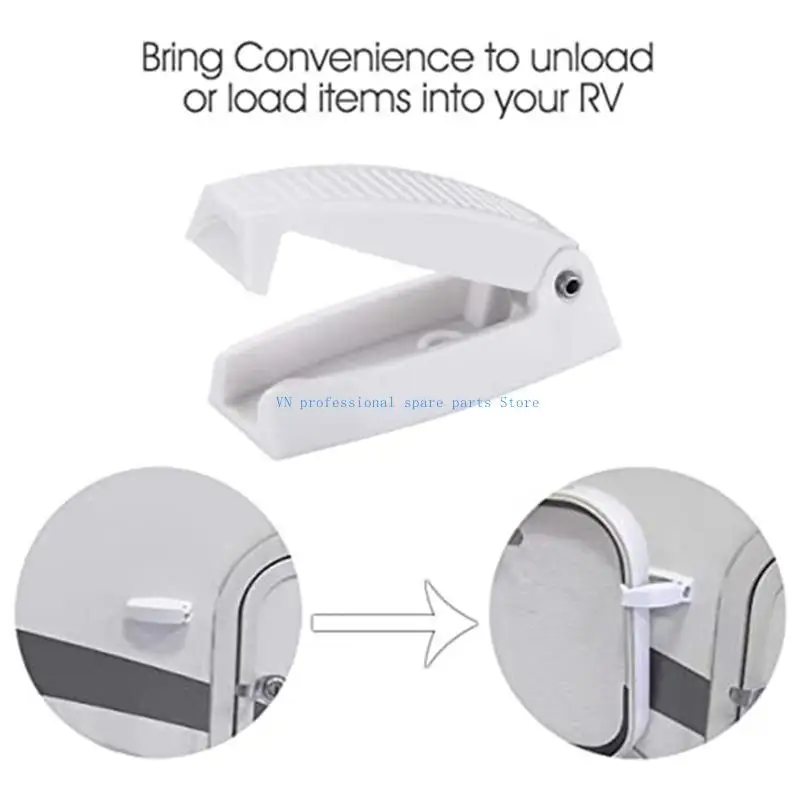 

41XA Baggage Door Cabinet Catch Trailer Storage for Latch Closure Hook Holder for RV