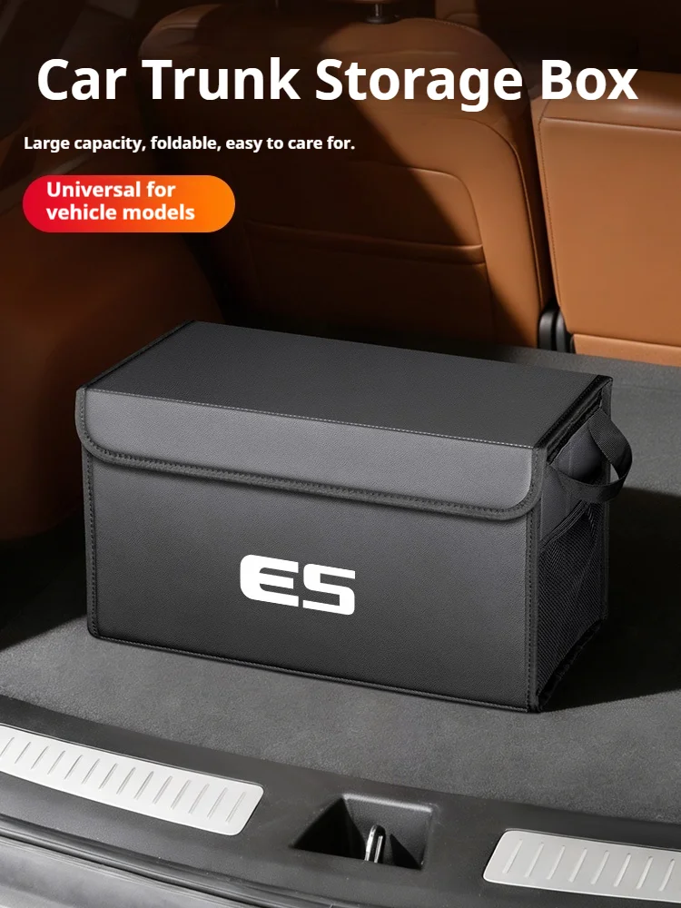 For Lexus ES F Sport RX LS500h GS300 IS300 CT200h Car Trunk Foldable Storage Box Multi-Purpose LargeCapacity Stowing Tidying Bag