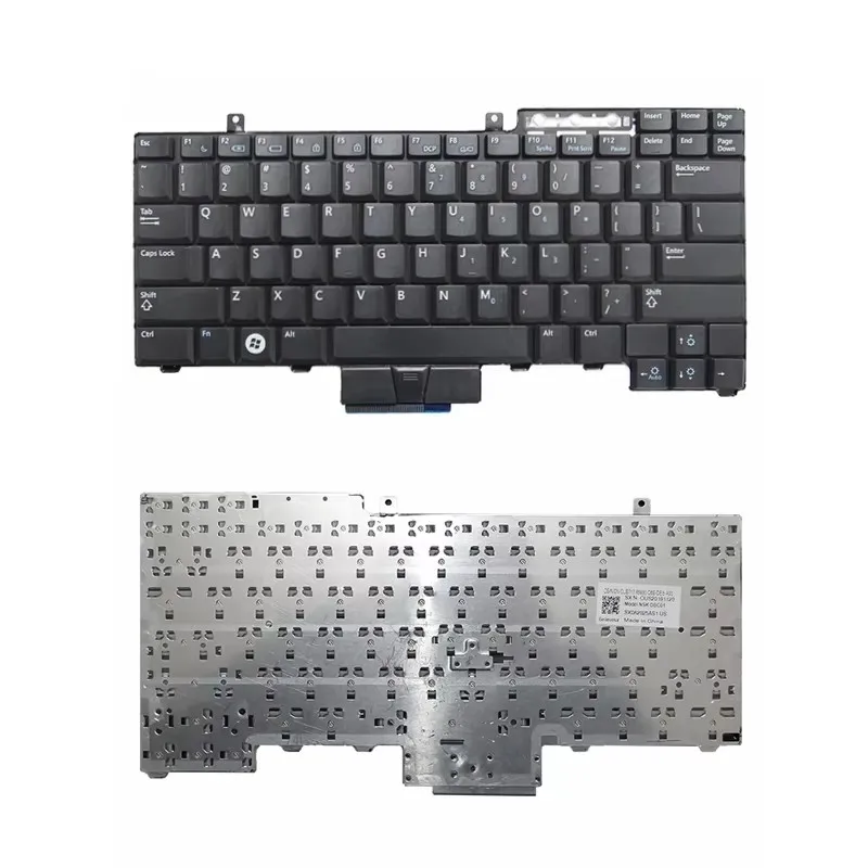 US keyboard for Dell Latitude E6400 E6410 E5500 E5510 E6500 E6510 for Precision M2400 M4400