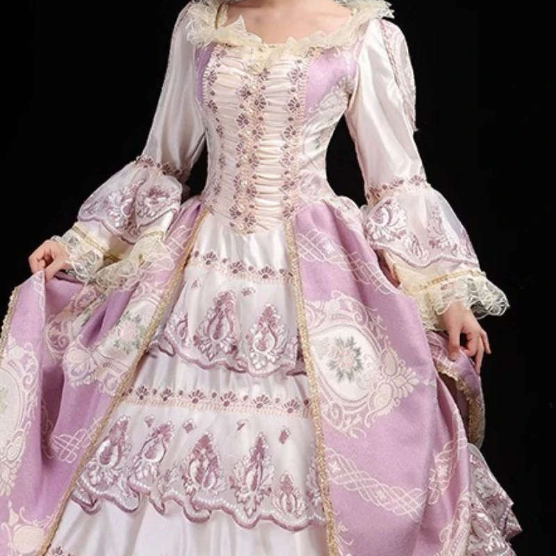 Abito da ballo da sera di corte europea Passerella di scena COS Foto Festa Foto Abito femminile Robe Femme Chic Et Elegante Abiti da gala