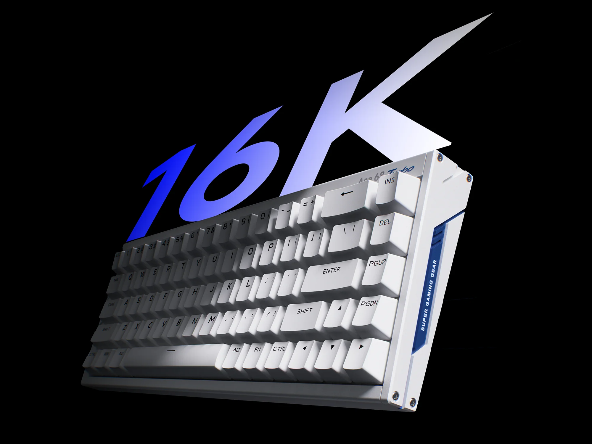 MCHOSE Ace 68 Turbo Full-aluminum Esports Hall Effect Keyboard RT 0.001–3.4mm Latency 0.06ms/0.08ms Polling 8k/16kHz Wired