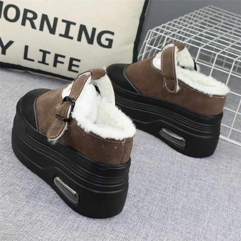 

Женские тапочки-сапоги на высоком каблуке 12 см, новые зимние, с флисовой подкладкой, без задника, хлопковые, для дома, утепленные, как сапоги для снега