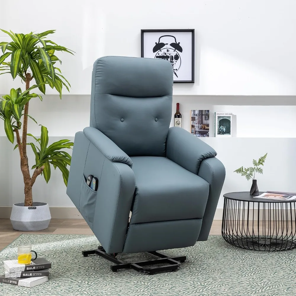 

Massage Recliner Chair Electric Power Lift Chairs with Side Pocket, Adjustable Massage and Heating Function for Adults