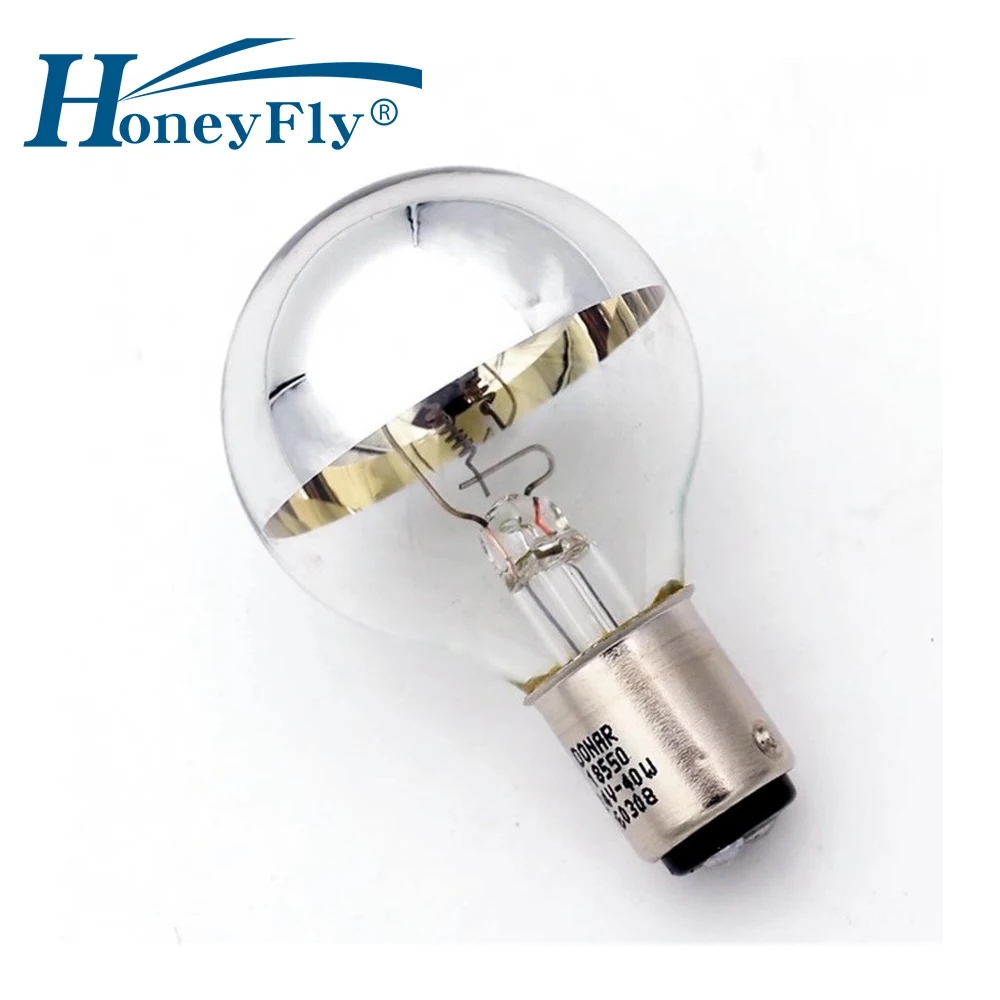 

HoneyFly Shadowless Halogen Lamp BA15D 24V 40W 18550 Operating Medical Dentistry Bulb Half Coated Medical Surgical Light