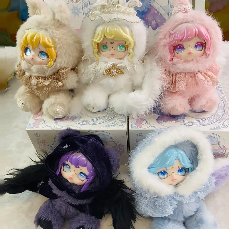 

В наличии: Оригинальная серия Dumia Snow Secret — загадочная коллекционная фигурка-сюрприз (бластер), с подвижными суставами, милая виниловая кукла, трендовая игрушка, подарок.