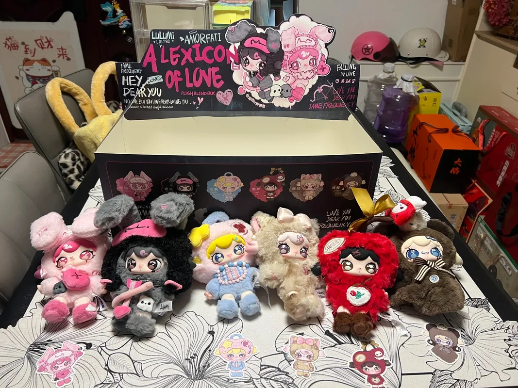 

In Stock Genuine Lulumi A Lexicon Of Love Vol.4 Series Plush Pendant Blind Box Cute Plush Pendant Bag Decoration Collectibles