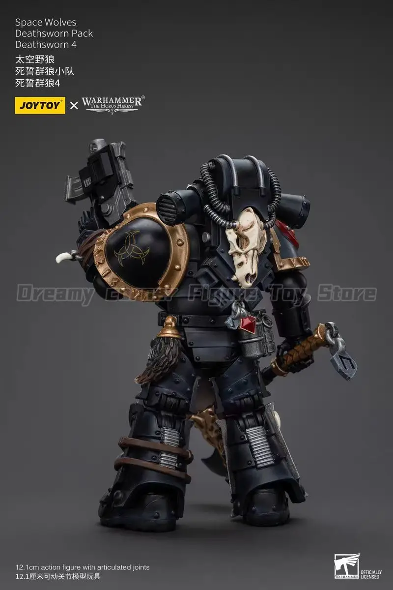 

【Доставка в течение 24 часов】JOYTOY Warhammer 40K Space Wolves Deathsworn Pack Deathsworn 4 1/18 Фигурки-модели для сборки