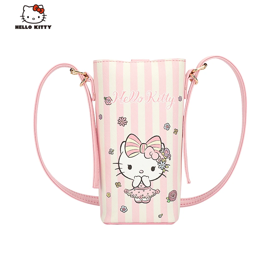 Hello Kitty Lisence Cute Cartoon Pink Shoulder Bag Phone Bag