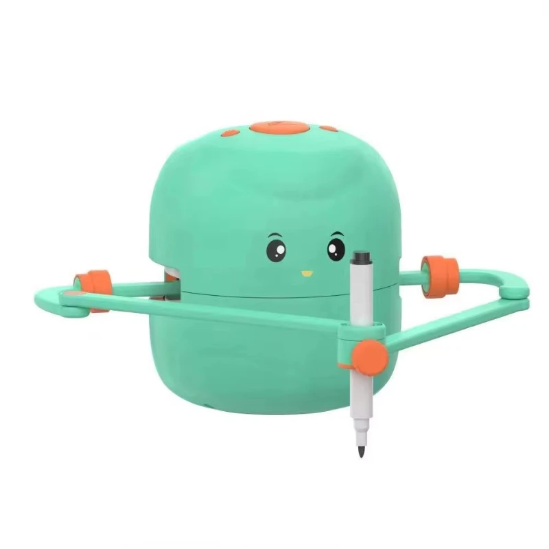 Intelligent drawing robot, children's drawing art education puzzle toy in both Chinese and English versions