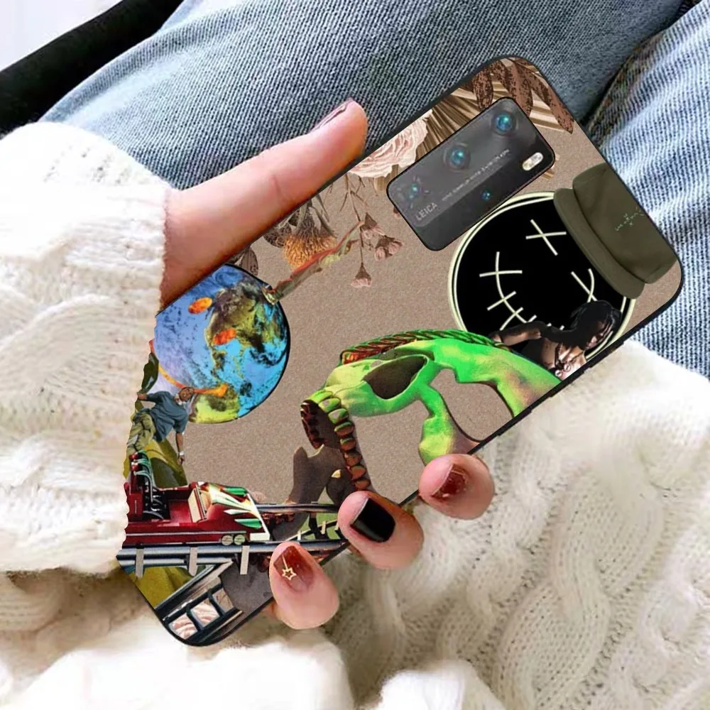 ASTROWORLD UTOPIA Travis Scott Cactus jack Phone Case For Huawei P 8 9 10 20 30 40 50 Pro Lite Psmart Honor 10 lite 70 Mate