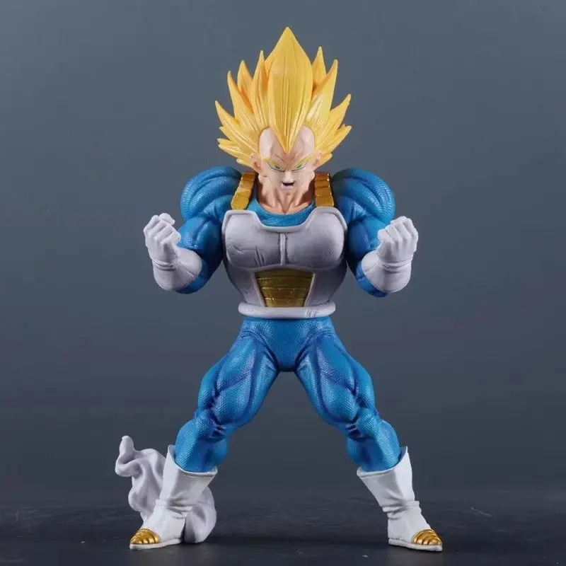

Anime Dragon Ball Figures Vegetto Action Figures Cultivate Muscles Posture Super Saiyan Figures PVC Model Perimeter Toy Gifts