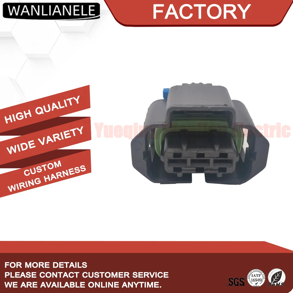 50 Sets 15397338 3 Pin Female Connector ATS Sealed 2.8mm Fit GM Engine Sensor Harness Black