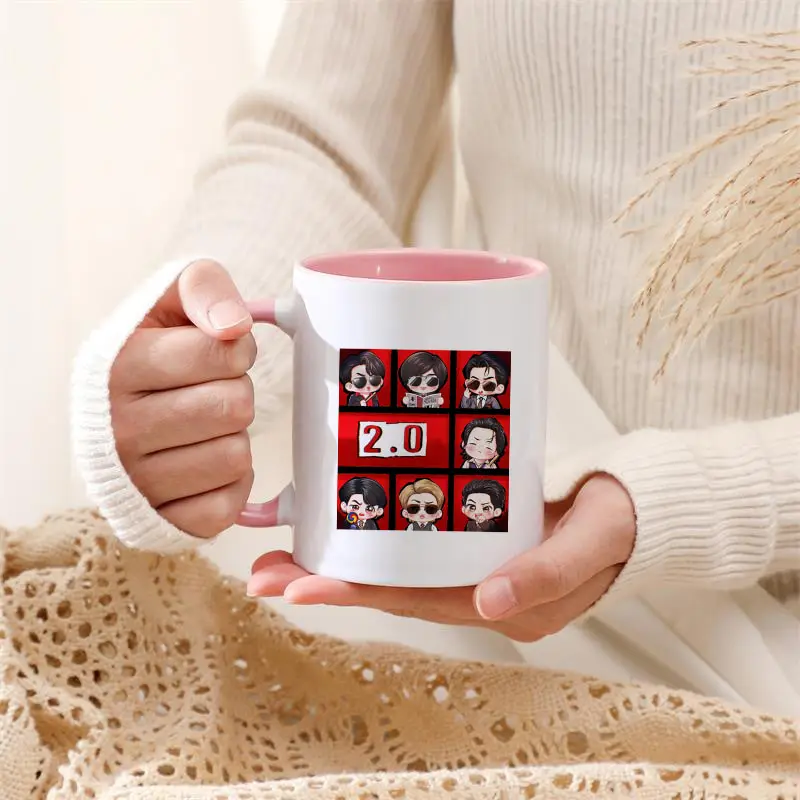 Cup 11oz Arirang 2.0 World Tour 2026 The Office Coffee Mug Ceramic Gift Milk Tea Mugs Travel Coffee Mugs Kpop Fan Gift ﻿