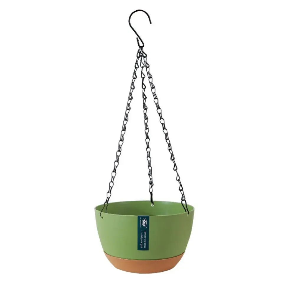 Nordic Stijl Opknoping Verdikte Hangende Mand Bloempot Huishouden Balkon Plant Automatische Waterabsorptie Hangende Planter