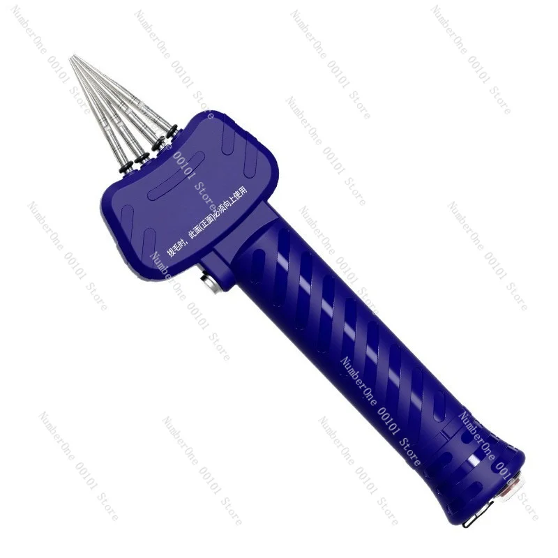 Four-axis Handheld Electric Poultry Depilator Automatic Feather Remover Machine For Chicken Duck Goose Commercial Use