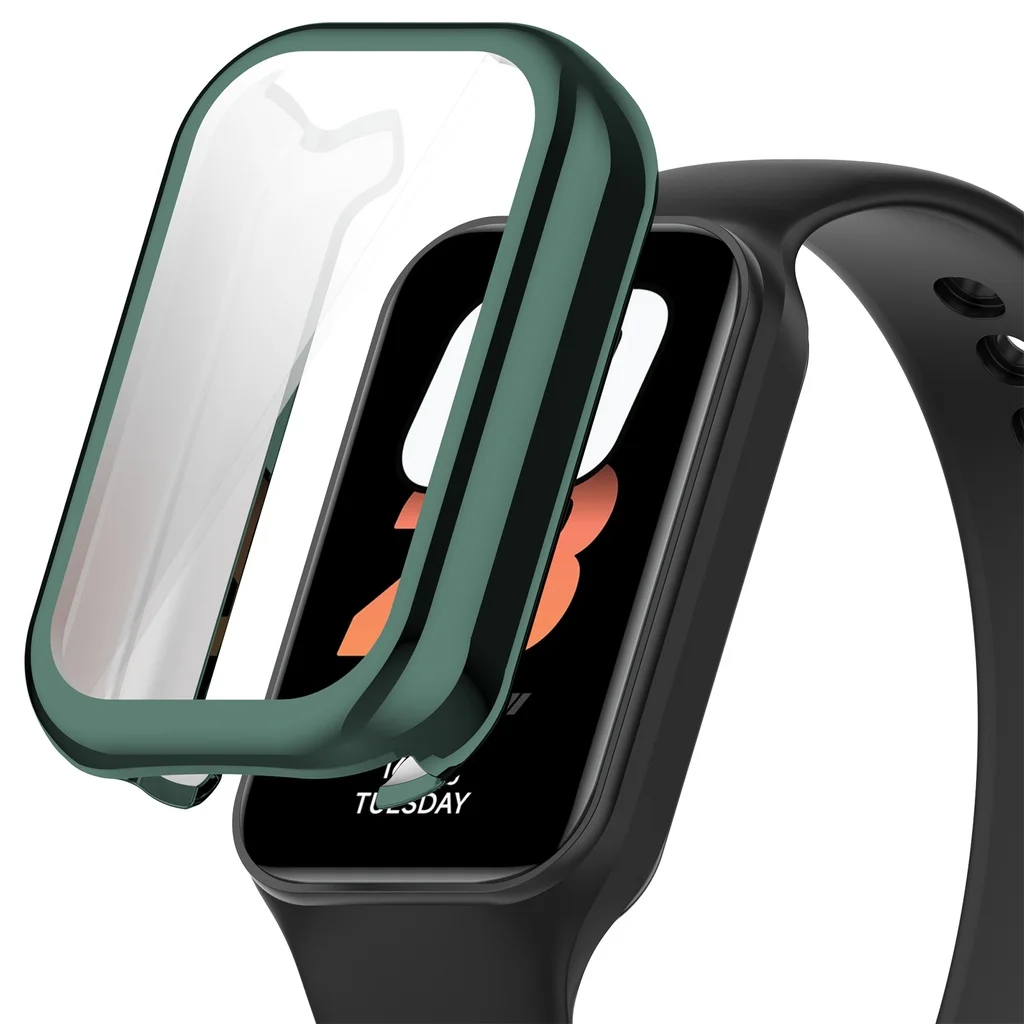 Funda completa para Xiaomi Redmi band 2, Protector de pantalla activo de Tpu para Mi band 8