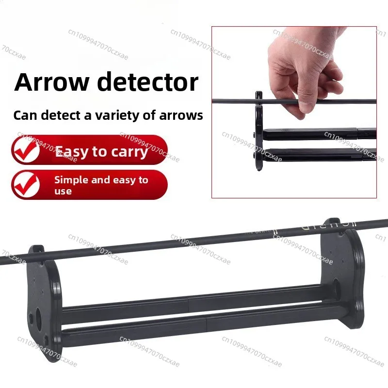 Lightweight ABS Arrow Straightness Checker Shooting Arrow Balance Testing Tool