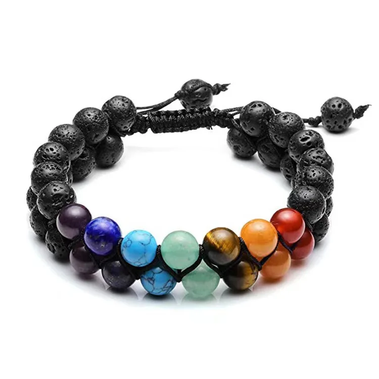 7 Chakra Multi-layer Bracelet for Men & Women