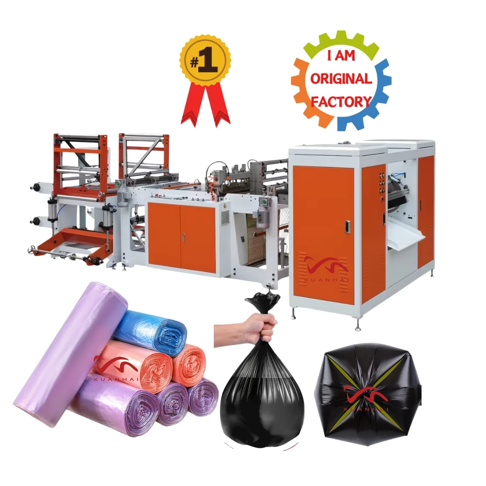 Customized New Product Golden Supplier Plastic Film Bag Side Folding Machine