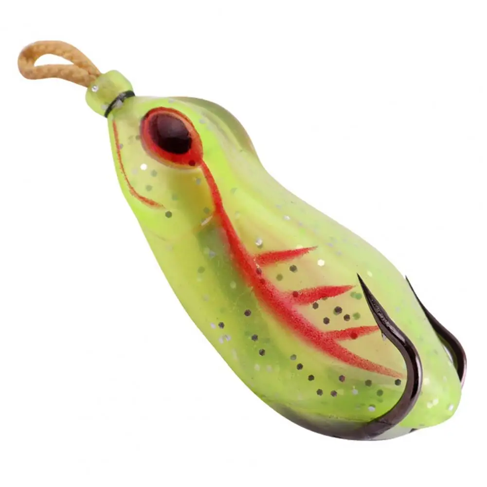 

Frog Bait Bionic Soft Frog Lure with Sharp Hook for Freshwater Fishing 6cm/13g Artificial Frog Bait for Snakehead Trout Fishing