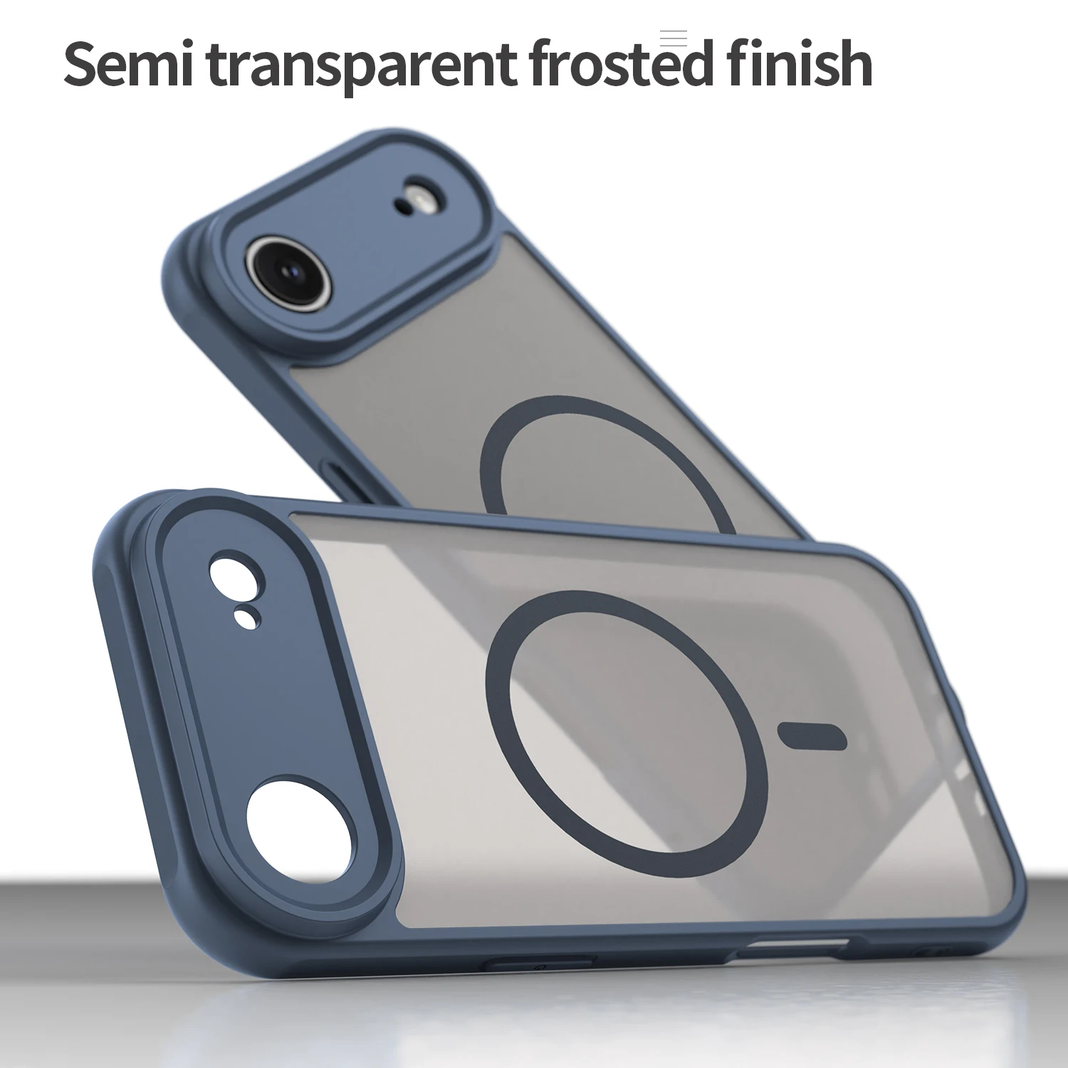 Für iPhone 17 Air Matte Hülle, Kompatibel mit MagSafe Stoßfester Schutz Transparente Abdeckung Für iPhone 17 2025 – Detail 5