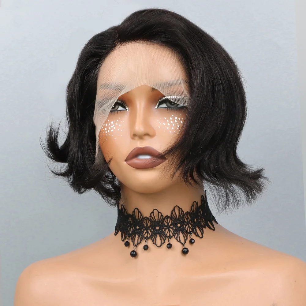 Side Part Bob Lace …