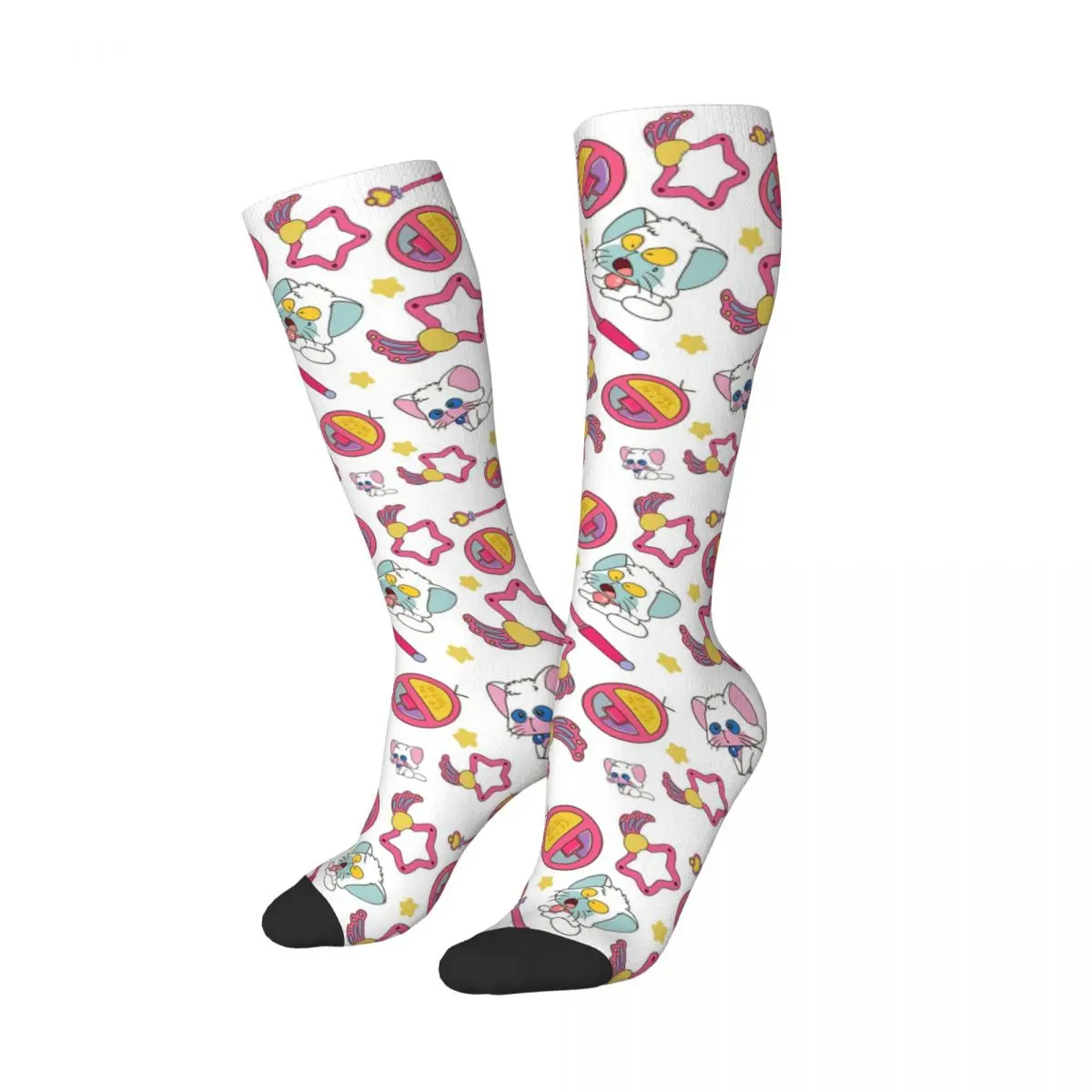 Creamy Mami Design Socks Harajuku Sweat Absorbing Stockings All Season Long Socks Accessories for Man's Woman's Gifts