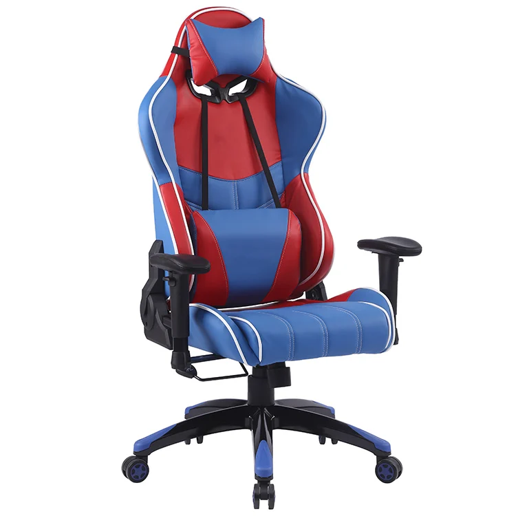 Good Price Nylon Arms Black Adjustable Adult Leather Pc Economic Gamer Chair Racing Gaming Chair