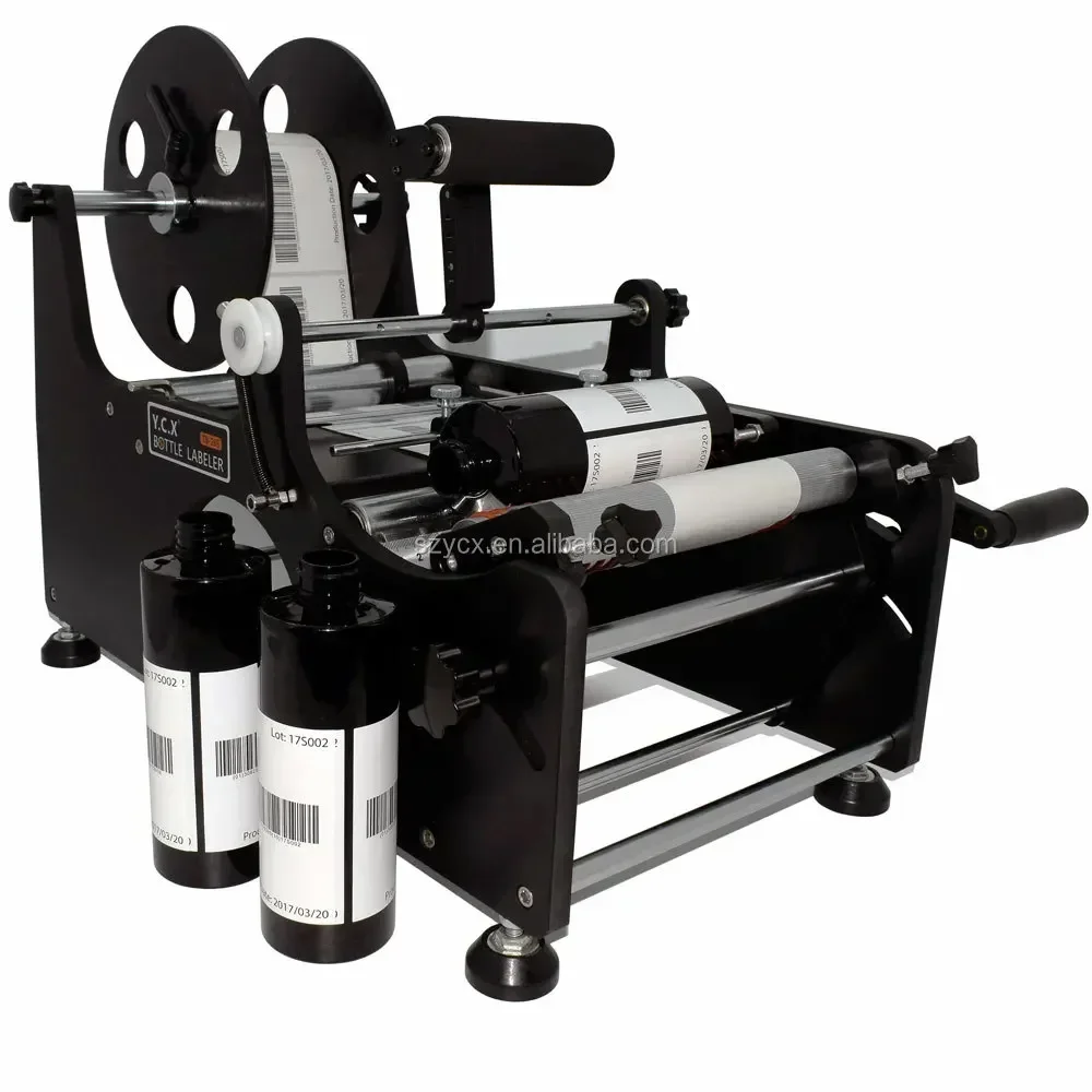 

WIN TOOL Labeler Machine Small Round Bottle Label Applicator Manual TB-26S