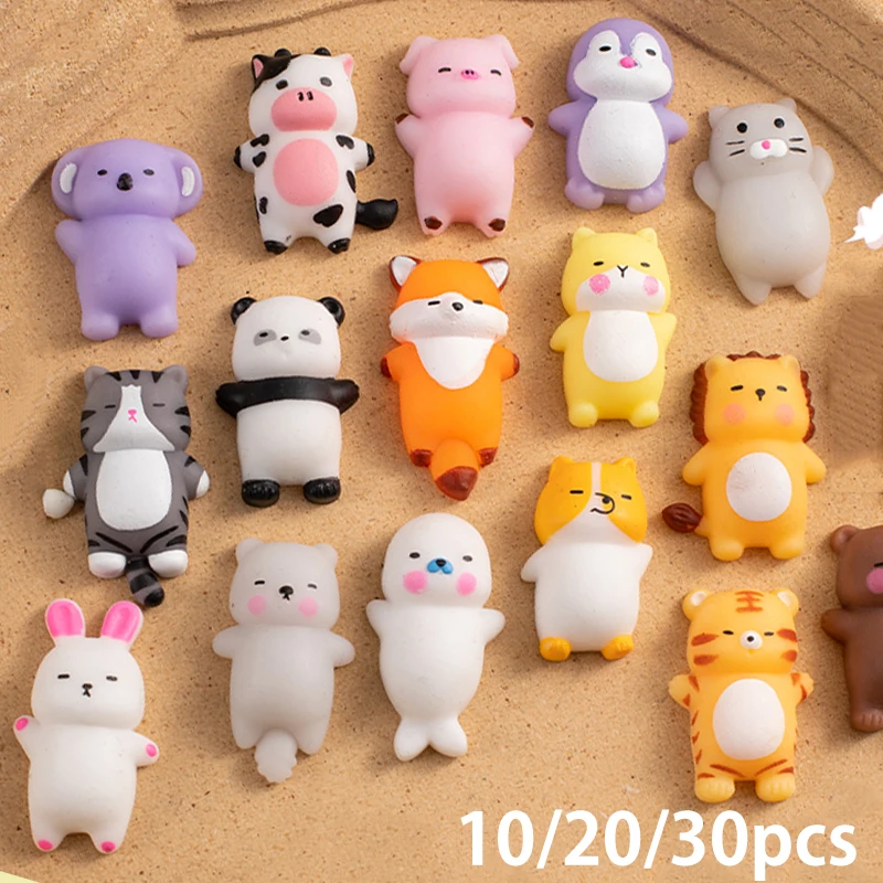 Mochi Squishy Cartoon Animal Toy Tabas Squishy Fun Toys For Kids Stress Relief Squeeze Party Favors Birthday Gift Goodie Bag