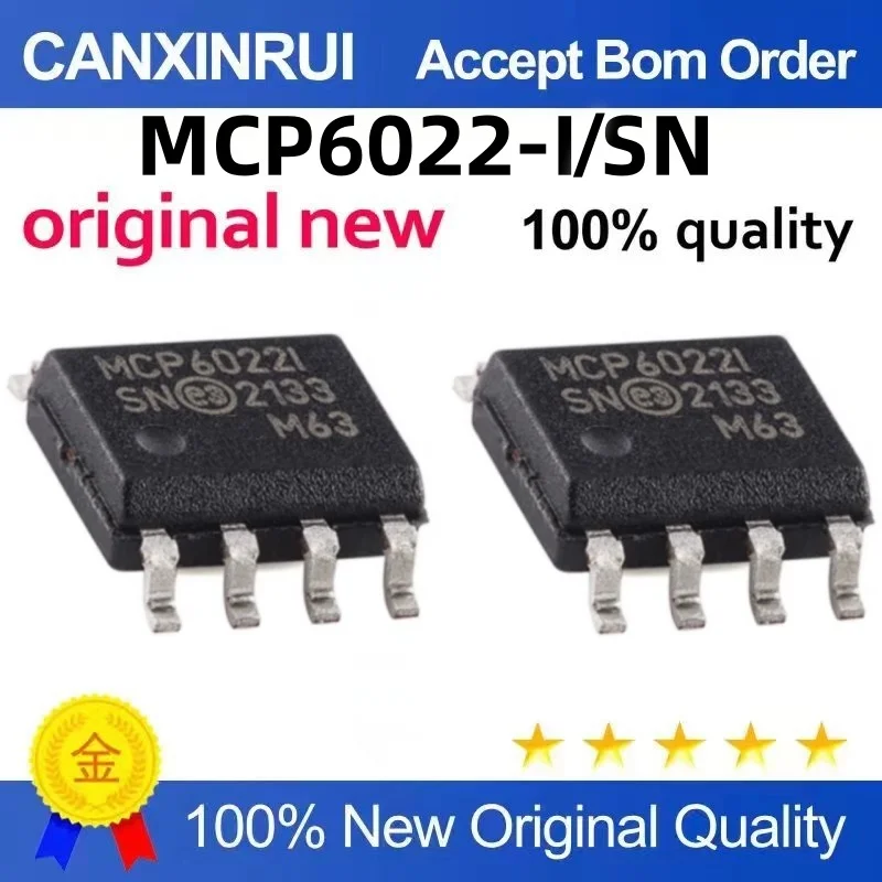 

（10 pieces）MCP6022-I/SN MCP6022I SOP-8 Op Amp