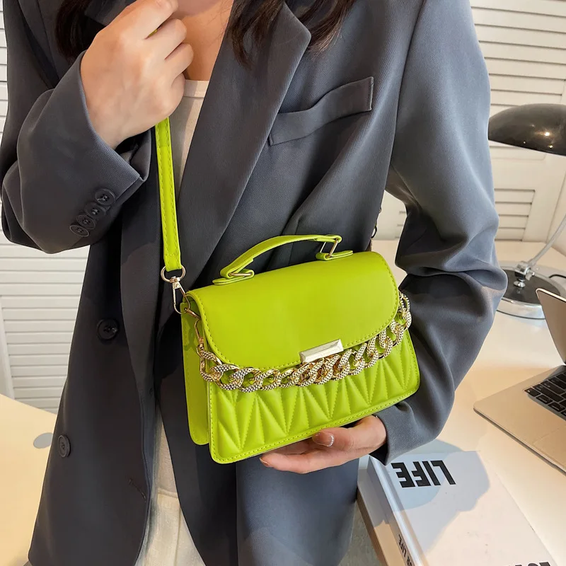 2023 New Designer Shoulder Bag Fashion Chain Crossbody Bags For Women Brand Ladies Handbags And Purses