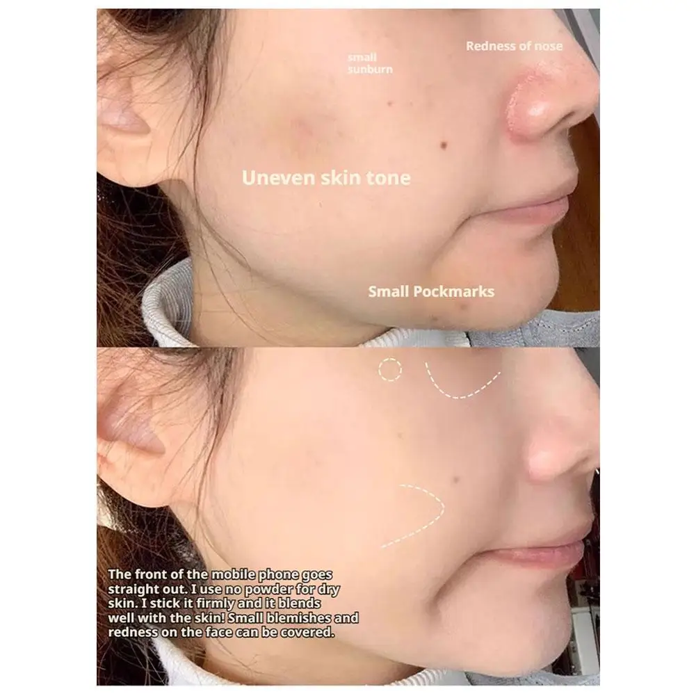 คอนซีลเลอร์ชนิดน้ำกันน้ำรองพื้นครีมเนื้อแมทปกปิดสูงควบคุมความมันคอนซีลเลอร์ให้ความชุ่มชื้นมืออาชีพแต่งหน้าใบหน้า