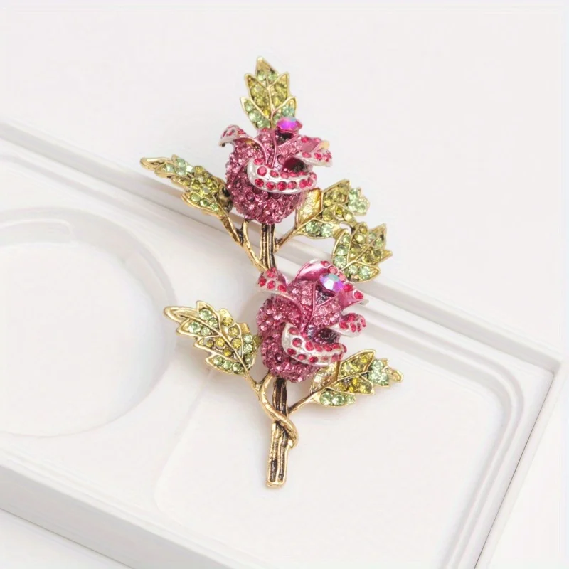 Fashion Large Flower Brooch Plant Ground Exquisite Corsage Pins for Men's and Women's Clothing Accessories