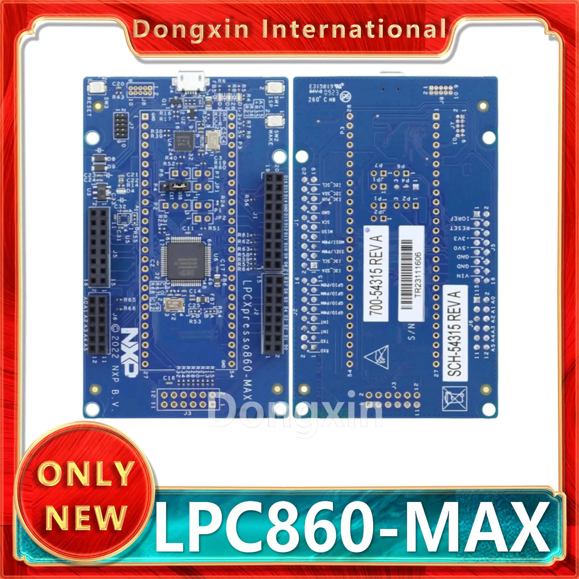 LPC860-MAX NXP LPCXPRESSO860-MAX LPC86X MCUs evaluation, Development Board