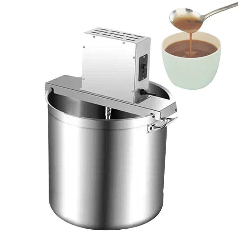 Hot Pot Bottom Material Frying Machine Commercial Full-Automatic Spicy Bean Paste Chili Jelly Boiling Sauce Machine Mixer