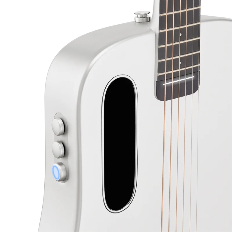 LAVA ME AIR Overseas Version Portable Carbon Fiber Electric-Acoustic Travel Guitar with Onboard Effects and Magnetic Pickup